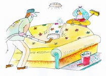 Vtip, barevná ilustrace 1