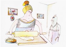 Vtip, barevná ilustrace 7