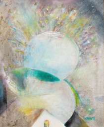 Konec roku, olej - plátno 30x25
